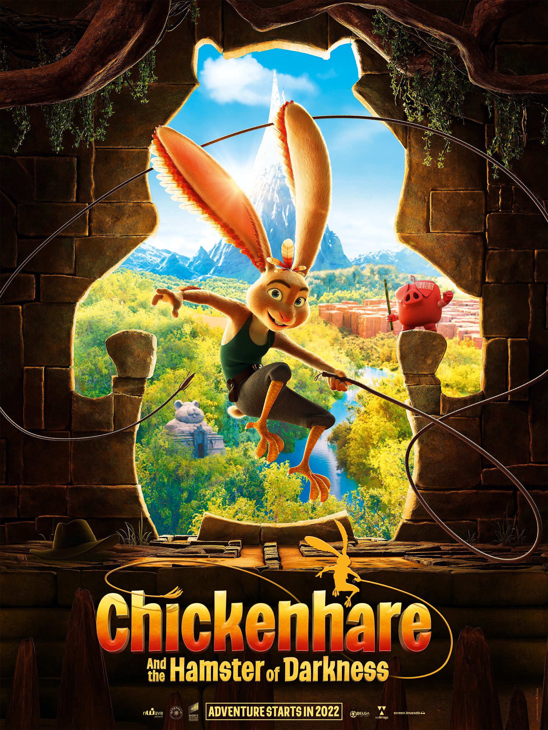 فيلم Chickenhare and the Hamster of Darkness 2022 مترجم